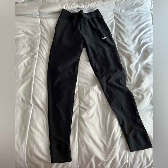 Nike Women's Bliss Victory Training Pants - Extra Small Size Black, White - Picture 2 of 9